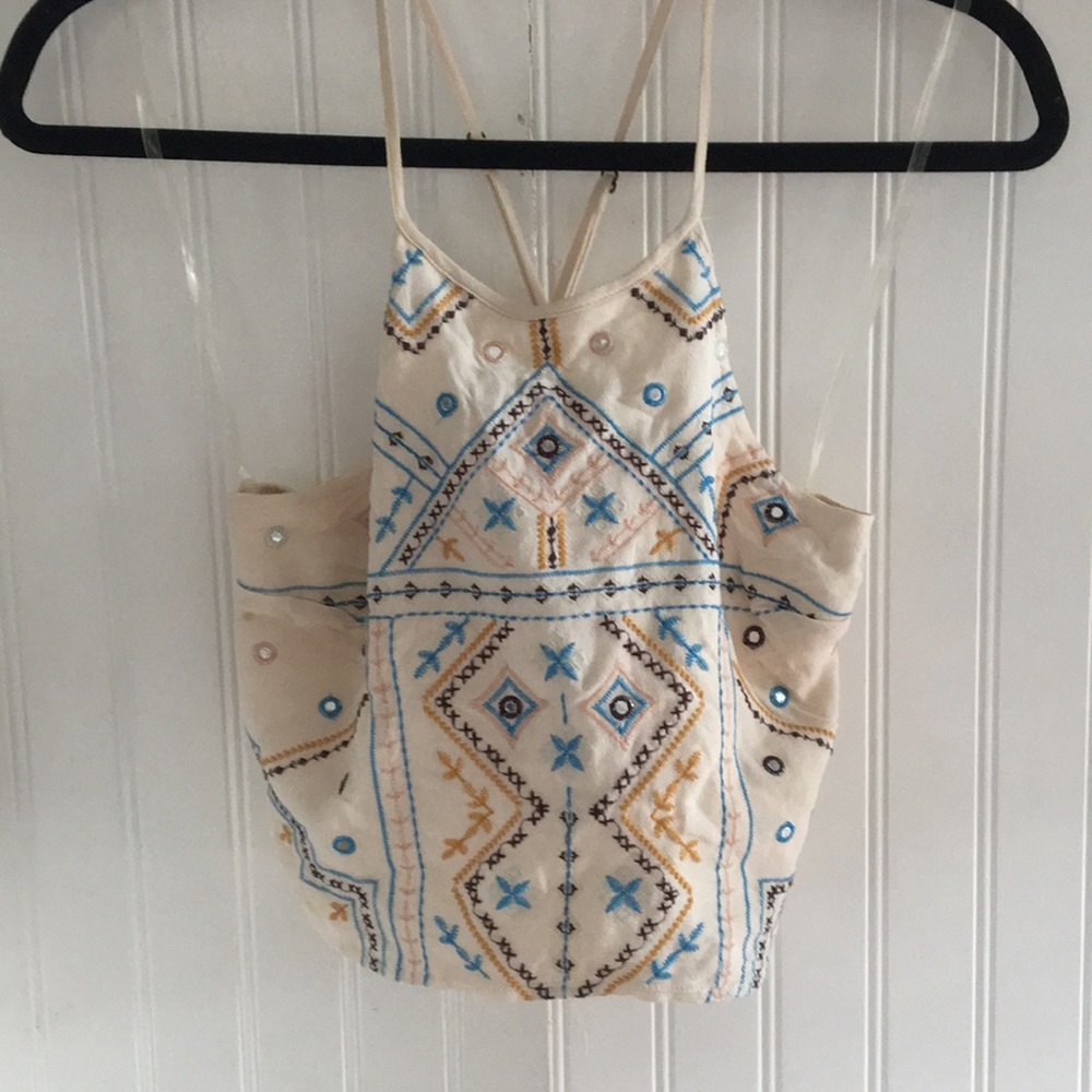 Bohemian crop top
